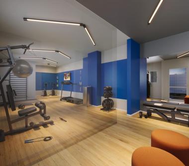 Perspectiva artística do fitness